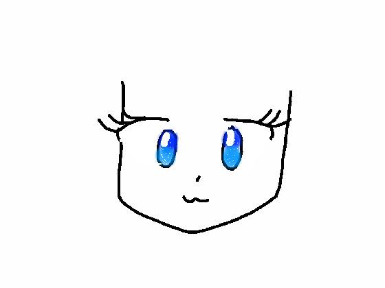 How I draw a face