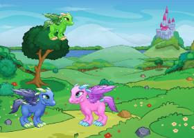 Dragon can fly and blast