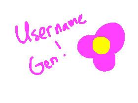 Username Generator!  1