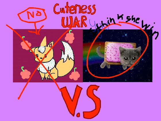 CUTENESS WAR 1 1 1 1