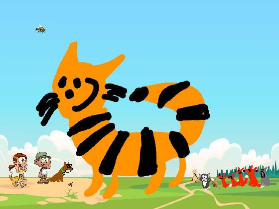 Lily the giant Cat