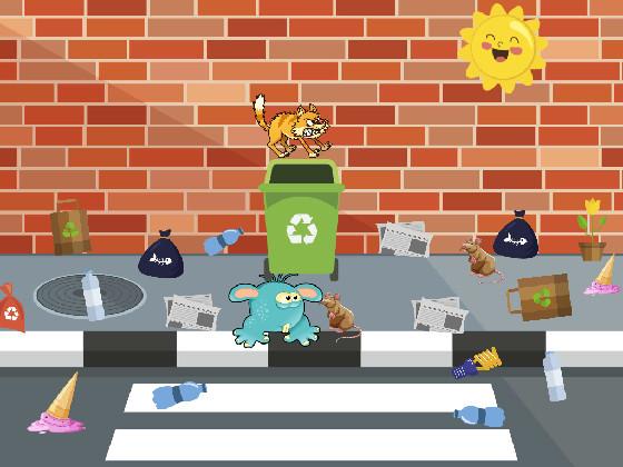 Alien recycle game. 1