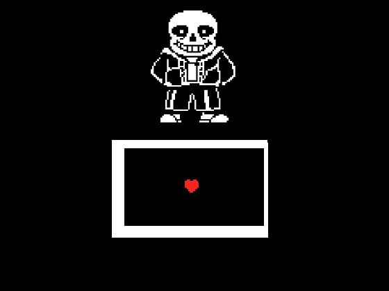 Sans fight