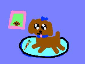 carmel dog Funny virtual pet fish game 1