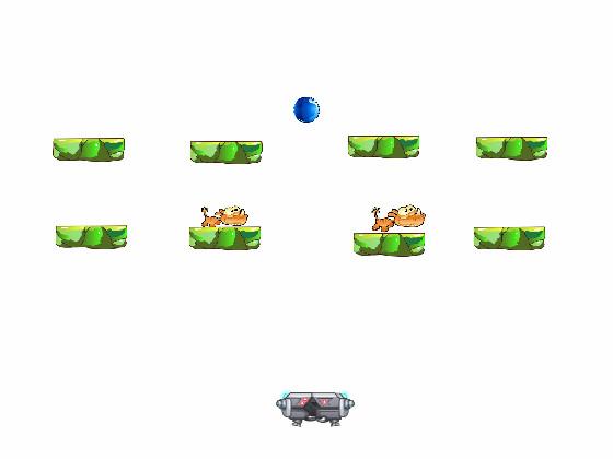 Brick Breaker Game level 1