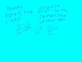 Thx for all the likes