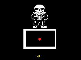 Sans fight