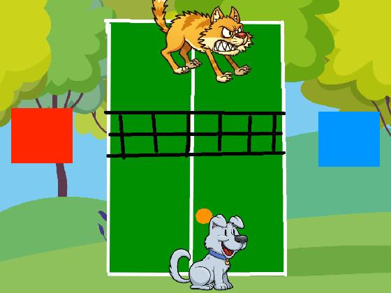 Dog vs Cat ping pong