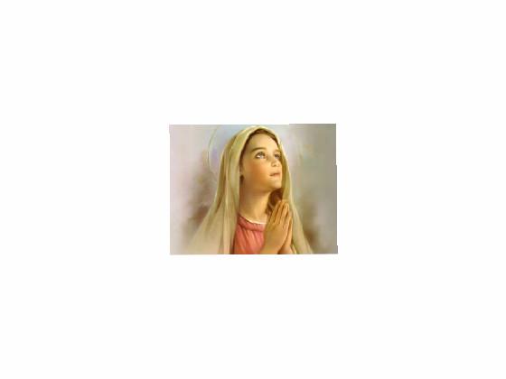 This is Mama Mary she is the Immaculate Conception