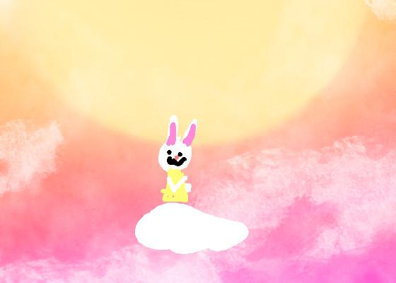 bunny hoping in the sky fast
