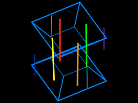 3D TESSERACT NYAN SHADOW