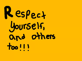 Respect, Pass it on