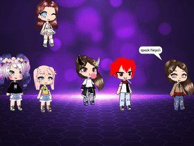 Gacha Life Dress Up with me in it