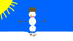 Animated Snowman by: Raina