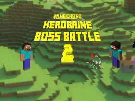 minecraft herobrine boss battle 2  1h 1 1