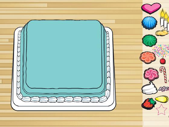 Decorate the cake! | not my work