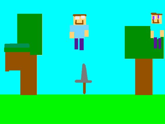 Minecraft:herobrine fight 3