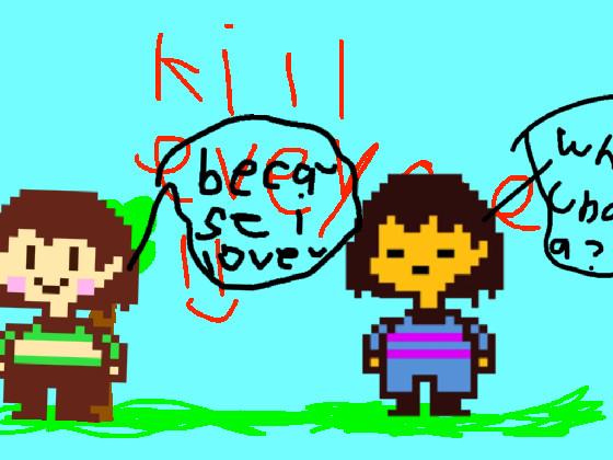 The truth about Chara x Frisk