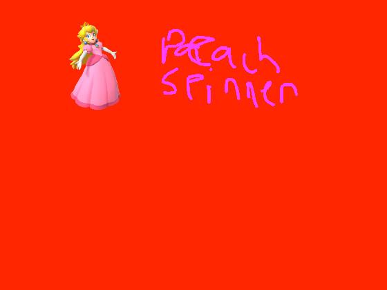 Peach spinner 1