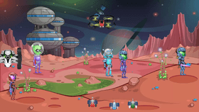 Make a fighting game about space soldiers