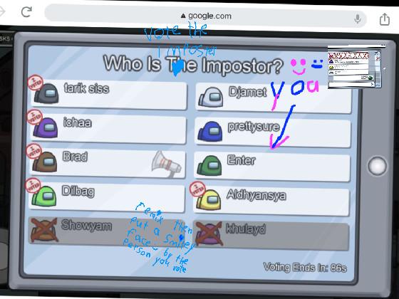 Vote the imposter