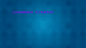 snowflake creator