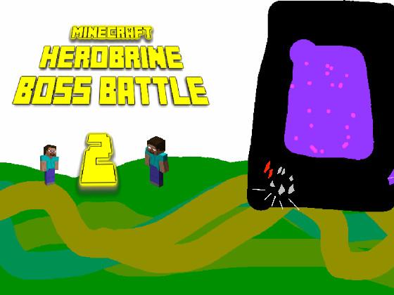 minecraft herobrine boss battle 2  easy mode