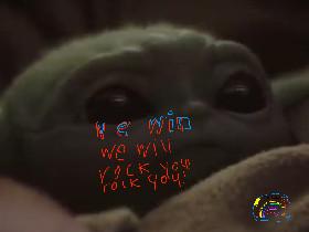 baby Yoda sings we will rock you 1 1