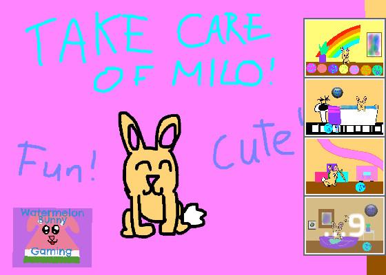 Take care of Milo the bunny