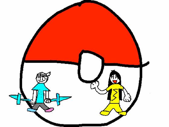 human regice and pikachu