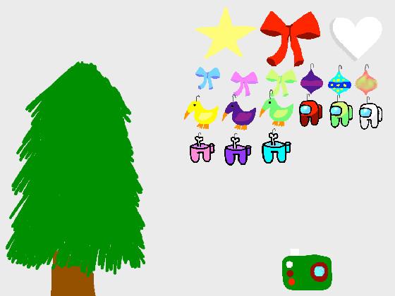 decorate a Christmas tree! 1