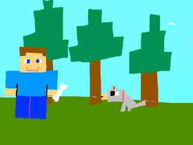 TAME A DOG MINECRAFT!!! for 1.1k🎉🎉🎉
