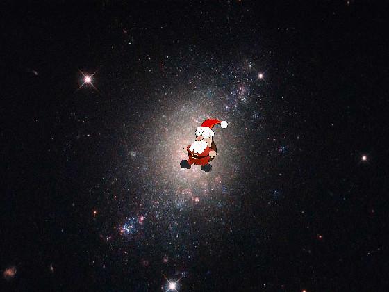 tap crazy santa hide in space