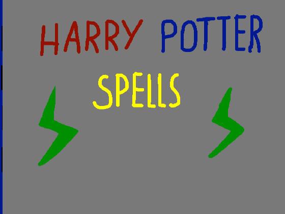 ⚡️Harry Potter Spells⚡️ 1