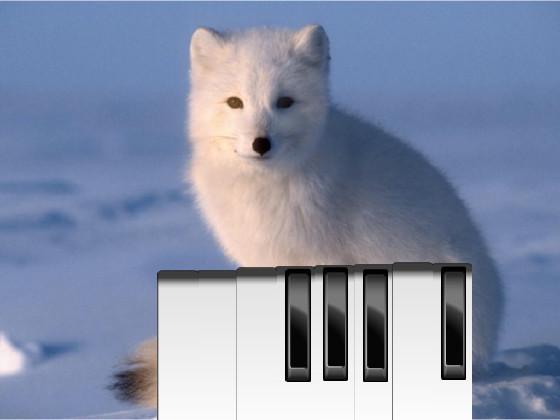 Arctic fox Piano