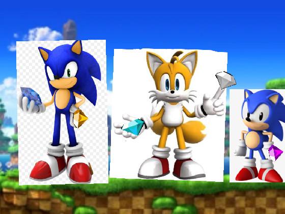 sonic and tails get the chaos emeralds