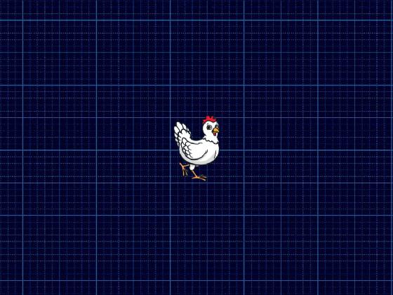 running chicken