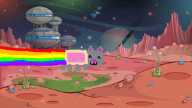 Nyan Cat Around The World!!
