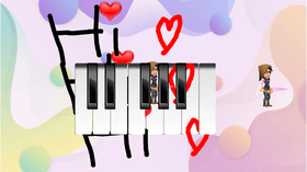 The piano and hiii!!