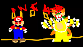 Mario exe vs. Bowser - A Fight Calamity