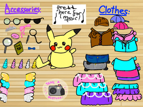 Pikachu Dress-up!  1 Fixed!!