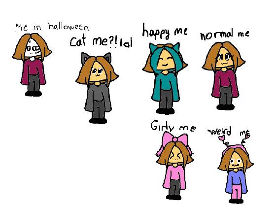 Me In Different styles