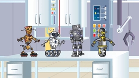 MY ROBOTIC LAB MOOOVES!!