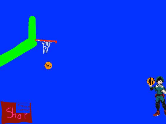 baskitball with deku