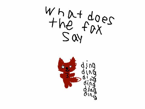 what does the fox say?
