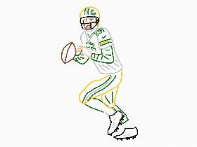 Aaron Rodgers Drawing