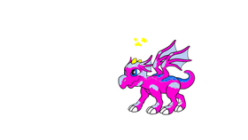 pink ice dragon