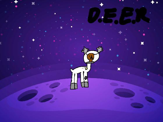 Deer on space