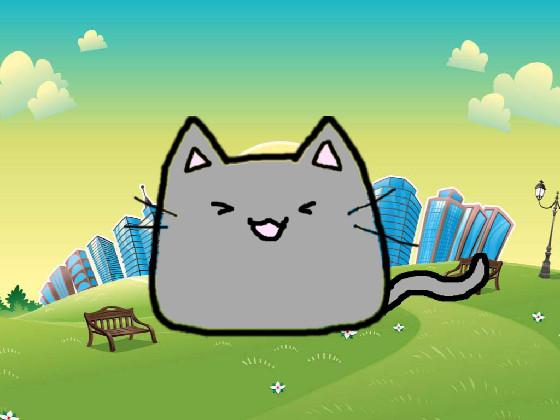laughing kitty