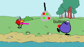Peep: Dance with STUFF and annoying button clicking duck